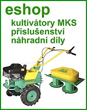 Eshop s jednoosými traktory MKS.