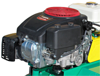 Jednoosý traktor - univerzální kultivátor MKS - motor o výkonu 15 hp.